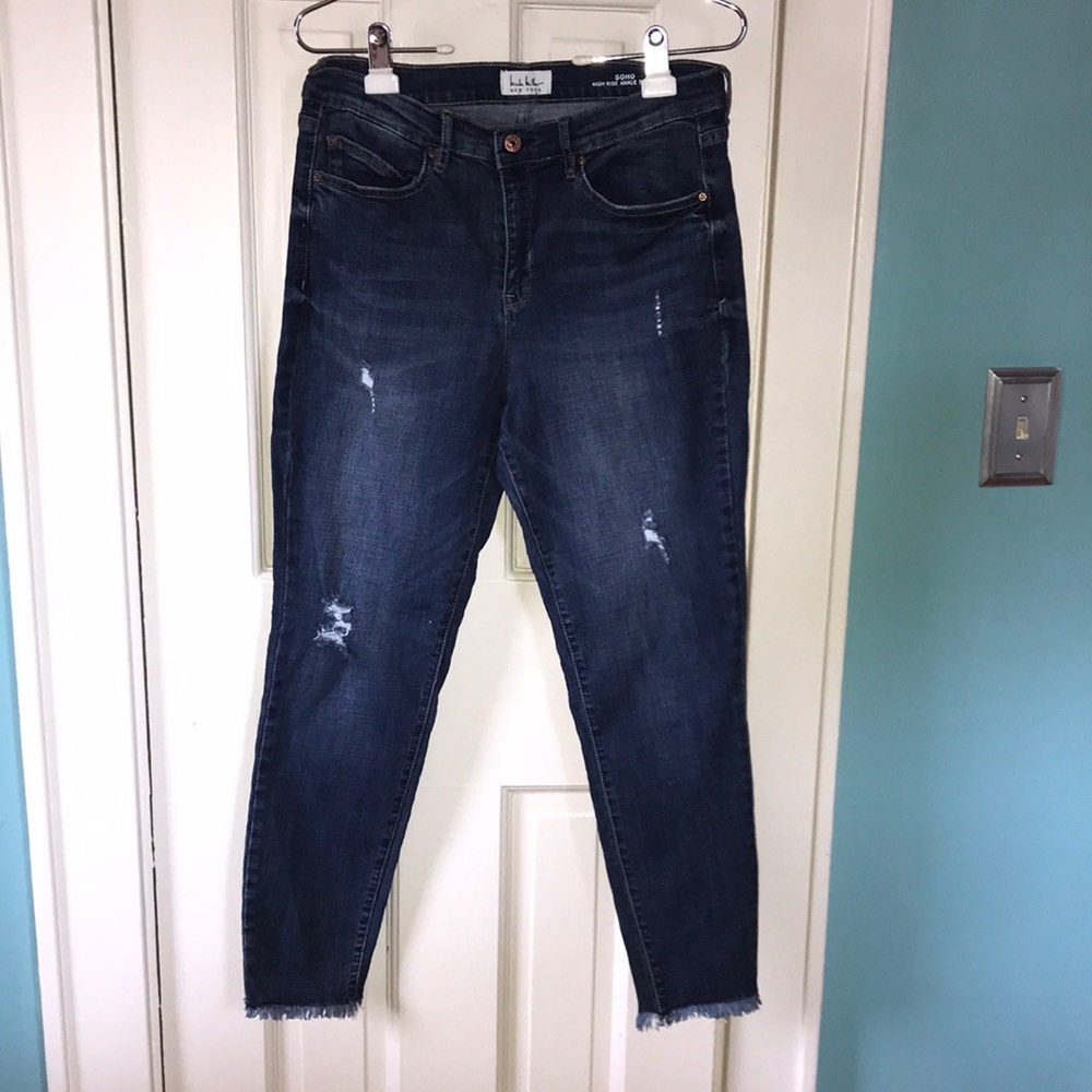 Nicole Miller SOHO High Rise Ankle Skinny 8